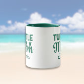 Turtle-Mama Umwelt-Strand-Thema Tasse