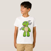Turtle Mechanic Wrench T-Shirt (Vorne ganz)