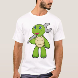 Turtle Mechanic Wrench T-Shirt