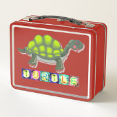 Turtle Metal Lunch Box (Rückseite)