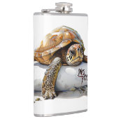 Turtle Miss You Flask Flachmann (Rechts)