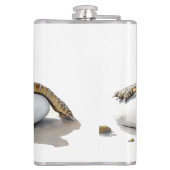 Turtle Miss You Flask Flachmann (Rückseite)