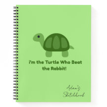 Turtle Motivations-Spiral-Skizzenbuch