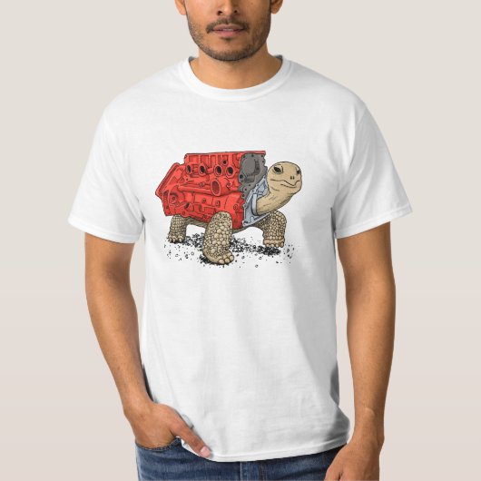 Turtle-Motor T-Shirt (Vorderseite)