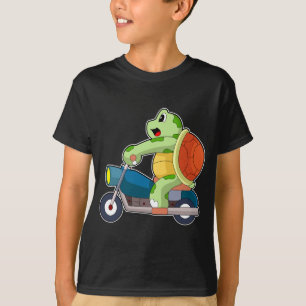 Turtle-Motorrad T-Shirt