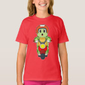 Turtle-Motorrad T-Shirt (Vorderseite)