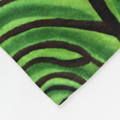 Turtle-Muschel Fleecedecke (Ecke)