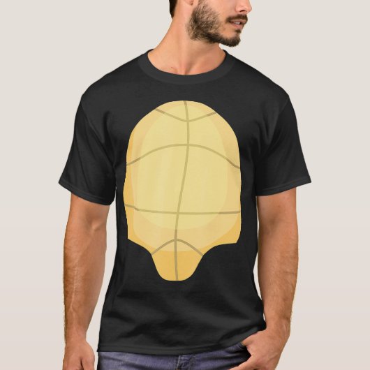 Turtle Muschel Kostüm Tortoise Kostüm Halloween T-Shirt (Vorderseite)