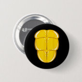Turtle Muschel Niedlich Tortoise Kostüm SonnenHall Button (Vorne & Hinten)