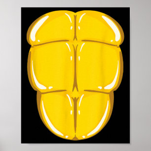 Turtle Muschel Niedlich Tortoise Kostüm SonnenHall Poster