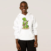 Turtle Musician Gitarre Hoodie (Vorne ganz)