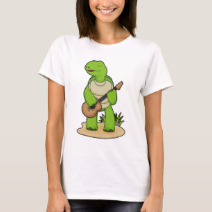 Turtle Musician Gitarre T-Shirt