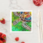 Turtle Napkin Serviette (Beispiel)
