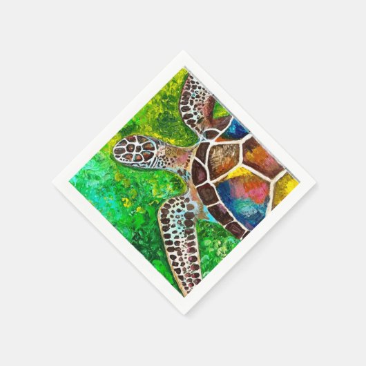 Turtle Napkin Serviette (Ecke)