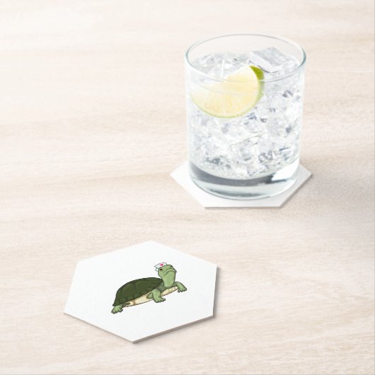 Turtle Nurse Untersetzer (Vor Ort)