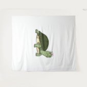 Turtle Nurse Wandteppich (Vorderseite (Horizontal))