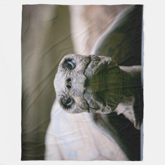 TURTLE oder E.T. ? Fleecedecke (Vorderseite)