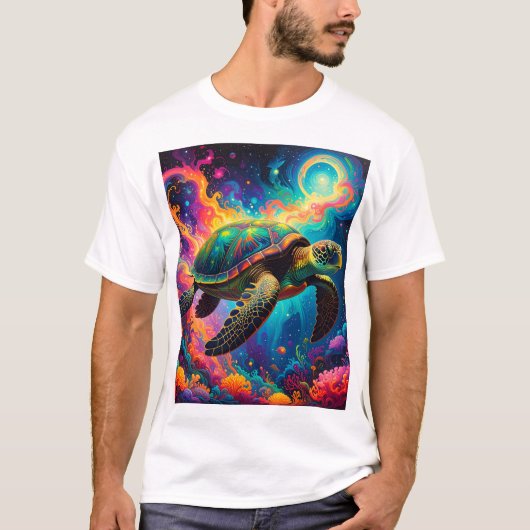 Turtle of the Eternal Current T-Shirt (Vorderseite)