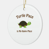 Turtle Pace Keramikornament (Links)