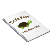 Turtle Pace Notizblock (Rechte Seite)