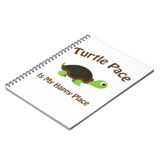 Turtle Pace Notizblock (Linke Seite)