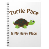 Turtle Pace Notizblock (Vorderseite)