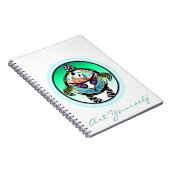 Turtle Panda Notizblock (Rechte Seite)