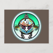 Turtle Panda Postkarte (Vorderseite)