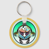 Turtle Panda Schlüsselanhänger (Vorderseite)