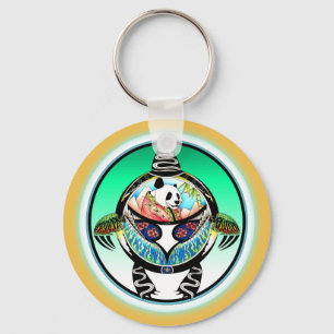 Turtle Panda Schlüsselanhänger