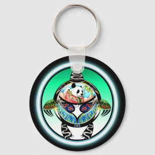 Turtle Panda Schlüsselanhänger