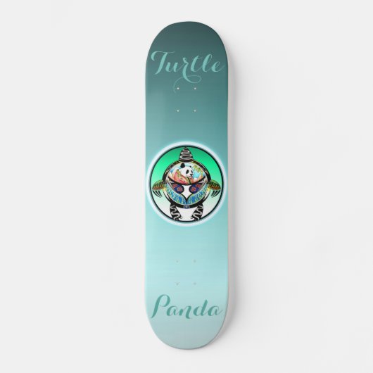Turtle Panda Skateboard (Vorderseite)