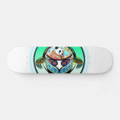 Turtle Panda Skateboard (Horizontal)