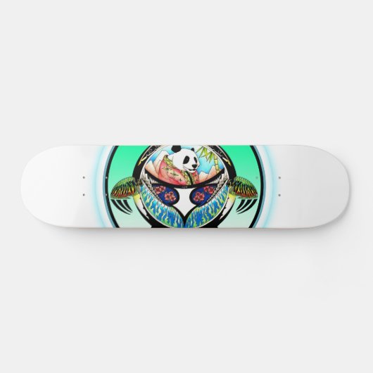 Turtle Panda Skateboard (Horizontal)