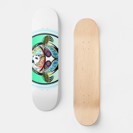 Turtle Panda Skateboard (Vorderseite)