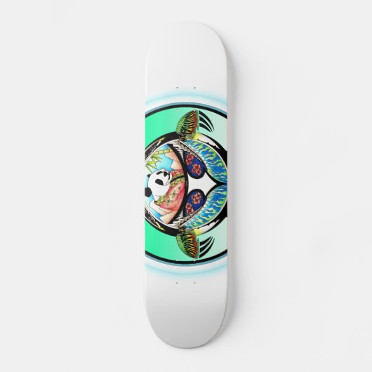 Turtle Panda Skateboard (Vorderseite)