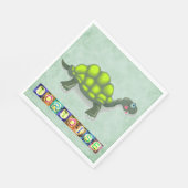 Turtle Paper Napkin Serviette (Ecke)