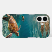 Turtle Parade Case-Mate iPhone Hülle (Rückseite (Horizontal))