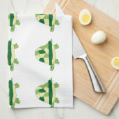 Turtle Parade Handtuch (Viertel Falte)