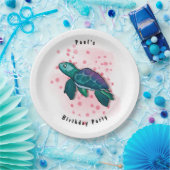 Turtle-Party Pappteller (Party)