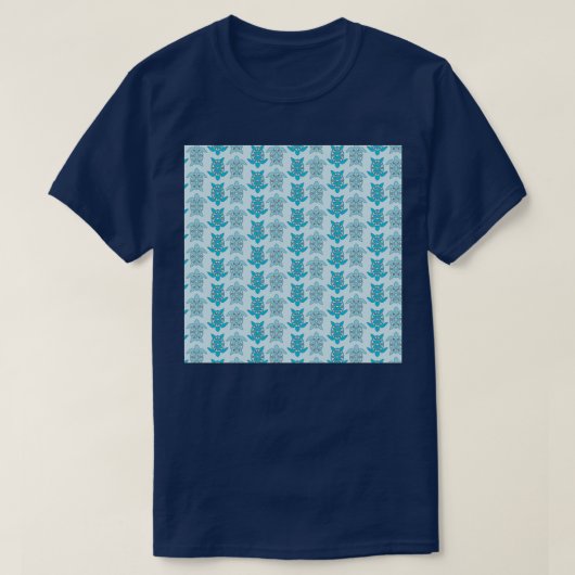 turtle pattern stickers turtley awesome sea turtle T-Shirt (Design vorne)