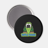 Turtle Power Magnet (Vorderseite/Rückseite)