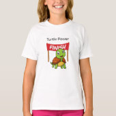Turtle-Power T-Shirt (Vorderseite)
