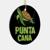 Turtle Punta Cana Dominikanische Republik Souvenir Keramik Ornament (Rechts)