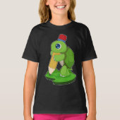 Turtle Pupil Pencil School T-Shirt (Vorderseite)