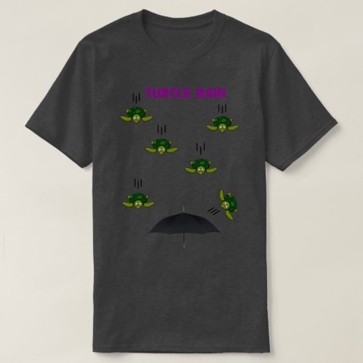 Turtle Rain T-Shirt (Design vorne)