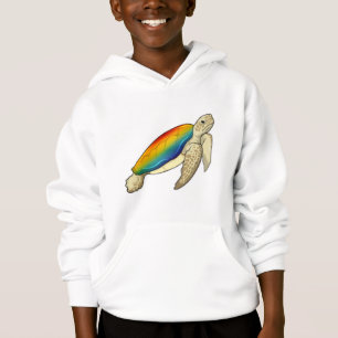 Turtle Rainbow Hoodie