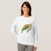 Turtle Rainbow T-Shirt (Vorne ganz)