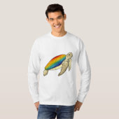 Turtle Rainbow T-Shirt (Vorne ganz)
