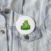 Turtle Reading Book Button (Beispiel)